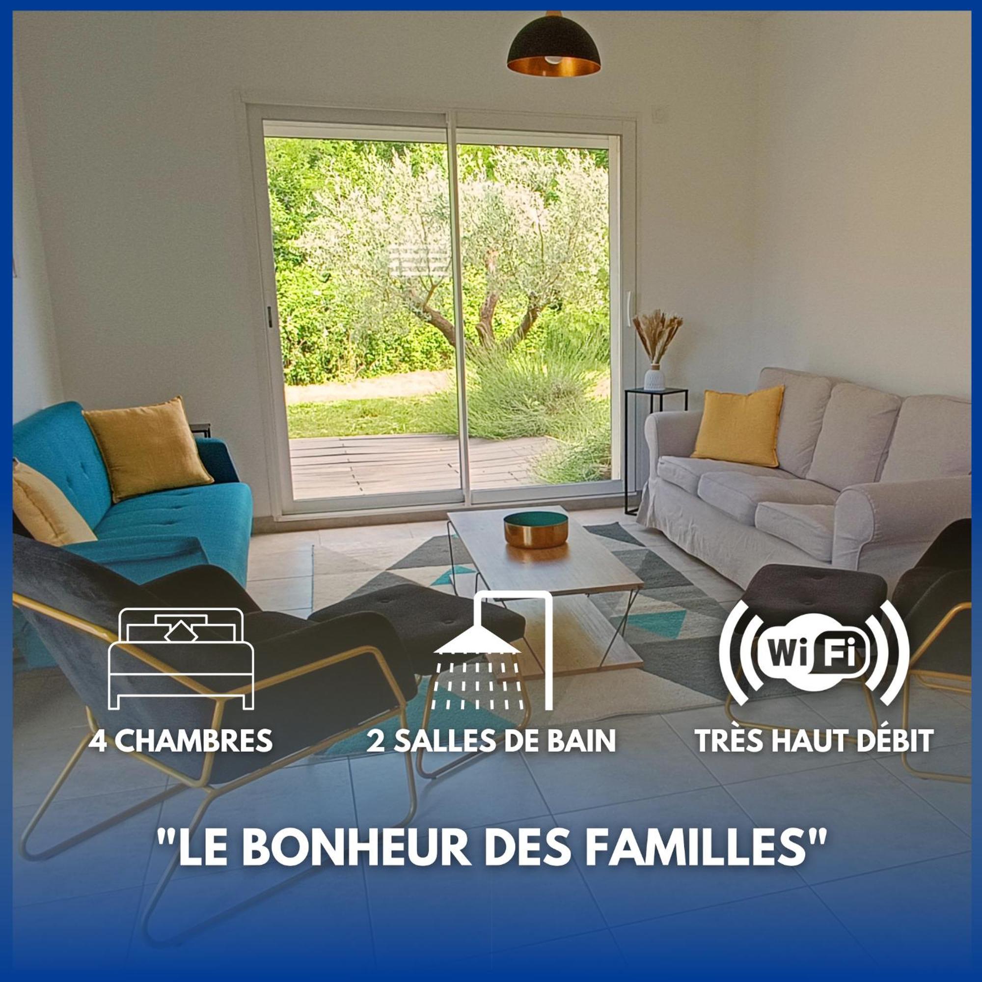 La Villa Lyne - Villa Moderne 4 Chambres 8 Personnes Clim Lezan Экстерьер фото